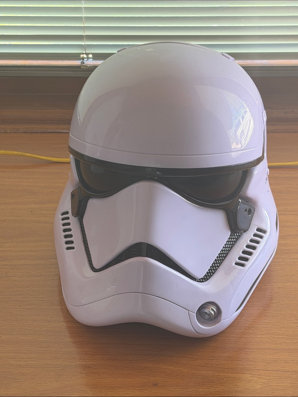 White Stormtrooper-Style VR/AR Helmet